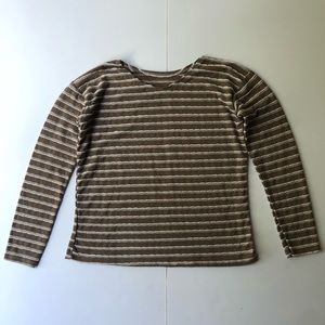 💜Long Sleeve Shirt Stripes Design